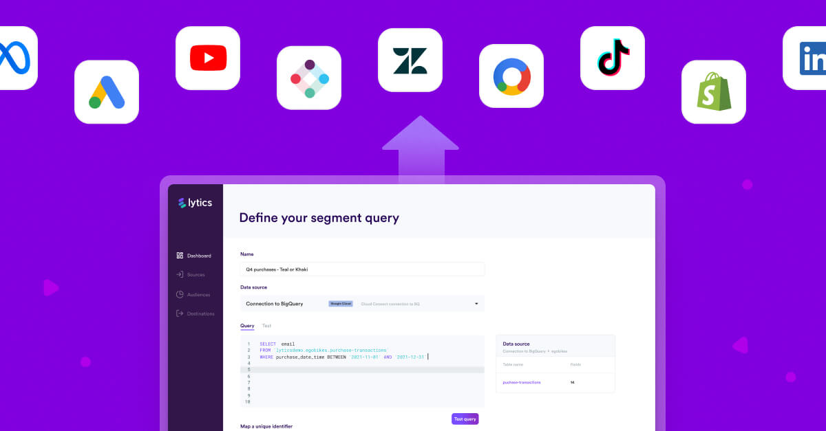 Data activation with Cloud Connect