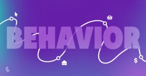 An illustration that reads 'behavior'.