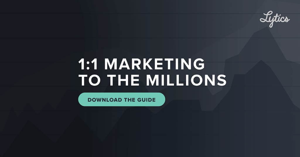 Personalization: Going beyond demographic data