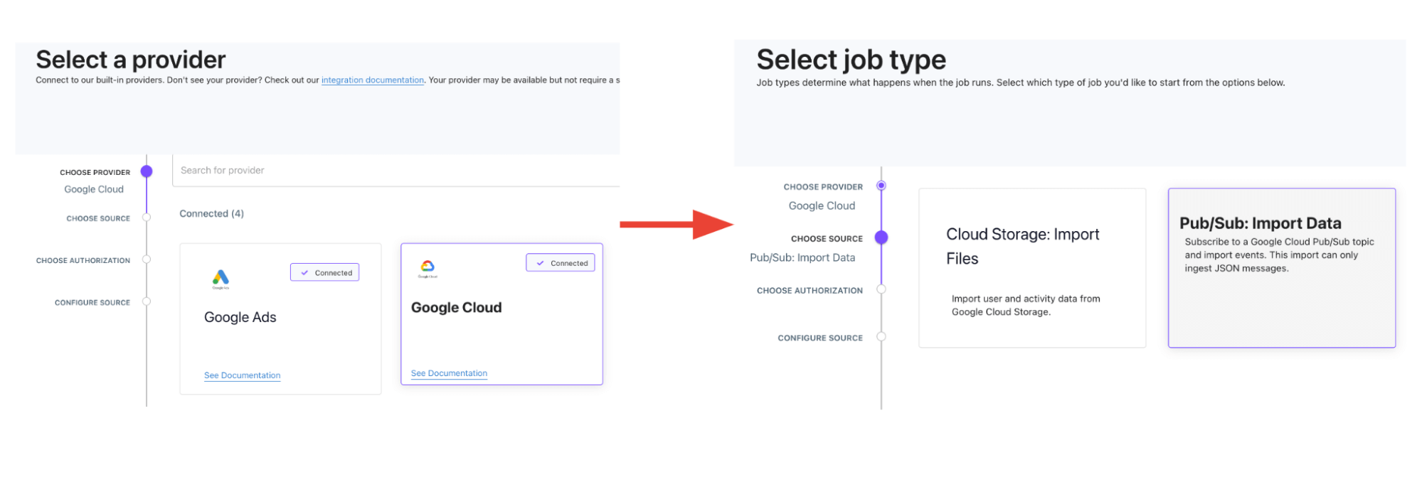 Configure field